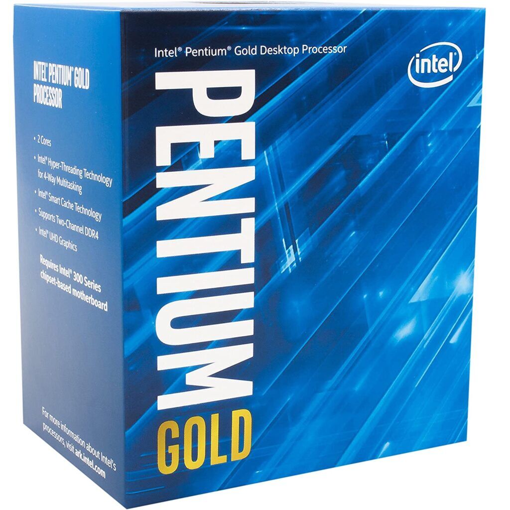 Intel Pentium Gold G5400 Desktop Processor